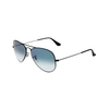 RAYBAN RB3025 002/3F 58 - Metal full Rayban Black blue Aviator