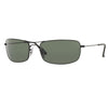 RAYBAN RB3334I 002 - Metal full Rayban Black Square