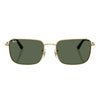 RAYBAN RB3771I 001/71 57 - Metal full Rayban Gold Square