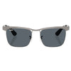 RAYBAN RB3875 029/R5 56 - Metal full Rayban Silver Square