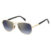 DAVID BECKHAM DB 1175/S RHL1V - Metal full DAVID BECKHAM Black gold Aviator