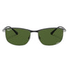 RAYBAN RB3671-CH 9144/P1 60 - METAL SHEET Rayban Silver black Square