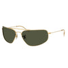 RAYBAN RB3780 001/31 63 - Metal full Rayban Gold Square