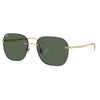 RAYBAN RB3787I 001/71 56 - 3 pcs Rayban Gold Round