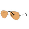 RAYBAN RB3025 004/33 58 - Metal full Rayban Gunmetal Aviator