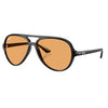 RAYBAN RB4125 601/33 59 - Sheet full Rayban Black Aviator