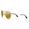 RAYBAN RB3025I W3276 58 - Metal full Rayban Gold Aviator