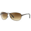 RAYBAN RB3342I 004/51 63 - Metal full Rayban Gunmetal Square
