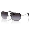RAYBAN RB3738I 003/8G 59 - Metal Supra Rayban Silver Square