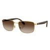 RAYBAN RB3759I 001/13 57 - Metal full Rayban Gold Square