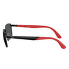 RAYBAN RB3759I 002/87 57 - METAL SHEET Rayban Black Square