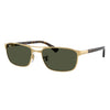 RAYBAN RB3778 001/31 57 - METAL SHEET Rayban Gold Square
