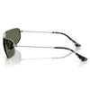 RAYBAN RB3780 004/58 63 - Metal full Rayban Gunmetal Square
