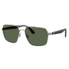 RAYBAN RB3785I 004/9A 58 - METAL SHEET Rayban Gunmetal Square