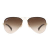RAYBAN RB3449I 001/13 59 - 3 pcs Rayban Gold Aviator