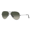 RAYBAN RB3025 004/71 62 - Metal full Rayban Gunmetal Aviator
