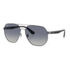 RAYBAN RB3714I 004/87 59 - Metal full Rayban Gunmetal Square