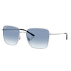RAYBAN RB3752I 003/3F 57 - Metal full Rayban Silver Square
