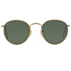 RAYBAN RB3447I 001 50 - Metal full Rayban Gold Oval
