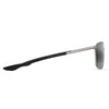 MAUI JIM MJ0857S 001 58 - Metal full MAUI JIM Silver Square