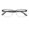 RAYBAN RB6542I 3155 54 - Metal full Rayban Silver blue Square