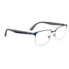 RAYBAN RB6542I 3155 54 - Metal full Rayban Silver blue Square