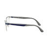 RAYBAN RB6542I 3155 54 - Metal full Rayban Silver blue Square