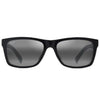 MAUI JIM MJ0345S 001 57 - Sheet full MAUI JIM Black Square
