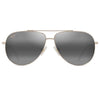 MAUI JIM MJ0665S 001 59 - Metal full MAUI JIM Gunmetal Aviator