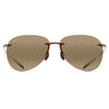 MAUI JIM MJ0421S 002 63 - 3 pcs MAUI JIM Brown Aviator
