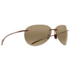 MAUI JIM MJ0421S 002 63 - 3 pcs MAUI JIM Brown Aviator