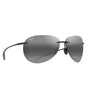 MAUI JIM MJ0421S 005 63 - 3 pcs MAUI JIM Black Aviator