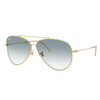 RAYBAN RB R0101S 001/VR - Metal full Rayban Gold Aviator