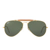 RAYBAN RB3129I W0226 58 - Metal full Rayban Gold Aviator