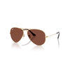 RAYBAN RB3025 001/C5 62 - Metal full Rayban Gold Aviator