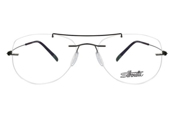 SILHOUETTE 5500 BG 6560 Unisex Optical Frame BLACK