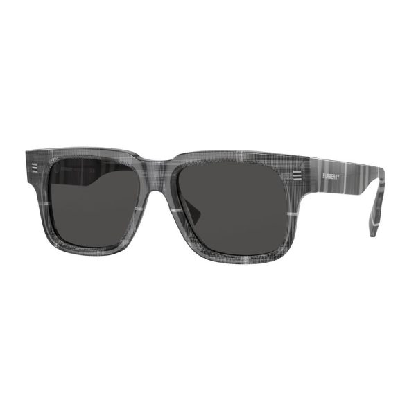 BURBERRY B 4394 3804/87 Men Sunglasses Charcoal Check - Image 3