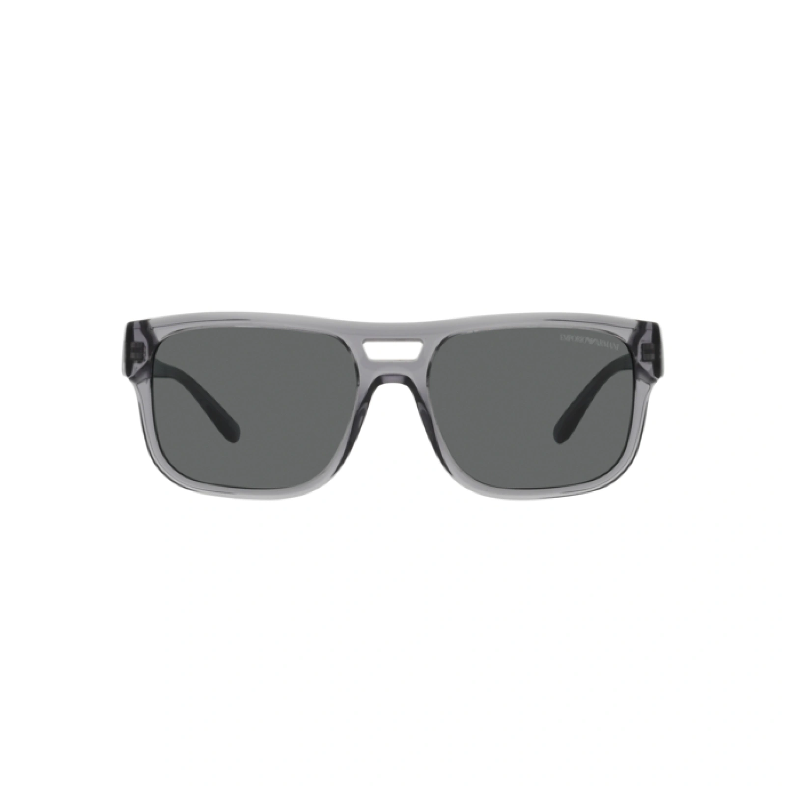 Emporio Armani EA4208 56 Dark Grey Polarized & Shiny Black/Top Crystal  Polarized Sunglasses | Sunglass Hut USA