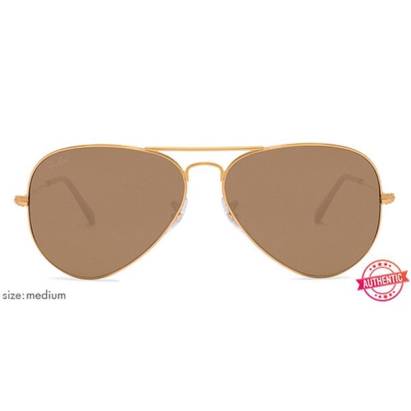 Ray-Ban RB3025 RAYBAN Unisex Sunglass Gold