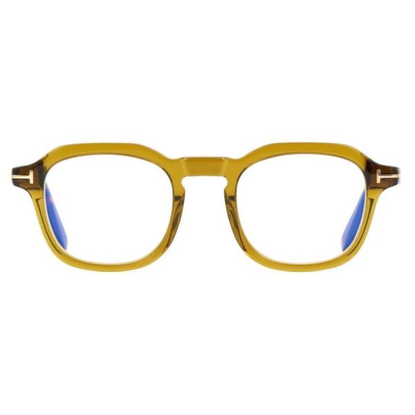 TOM FORD TF 5836-B 098 Unisex Optical Frame Crystal Brown