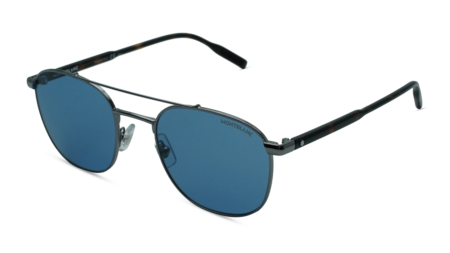 Shop MONT BLANC MB0114S-002 Men Sunglasses