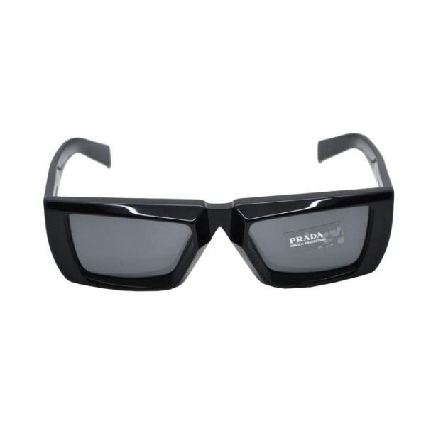 PRADA SPR 24Y 1AB-5SO Men Sunglasses BLACK - Image 2