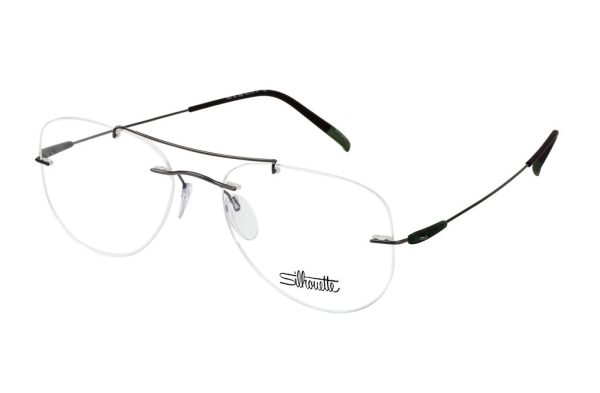 SILHOUETTE 5500 BG 6560 Unisex Optical Frame BLACK - Image 2