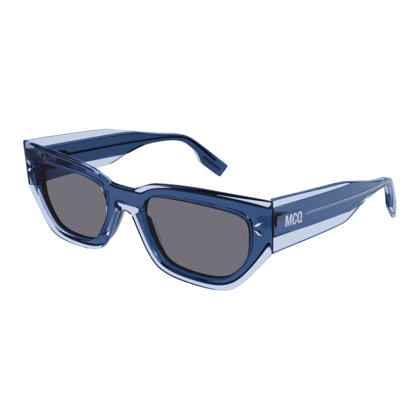 ALEXANDER MQ0363S 003 Women Sunglasses BLUE - Image 2