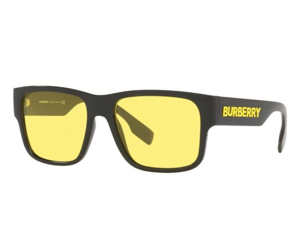 BURBERRY B 4358 3001/85 Men Sunglasses BLACK - Image 2