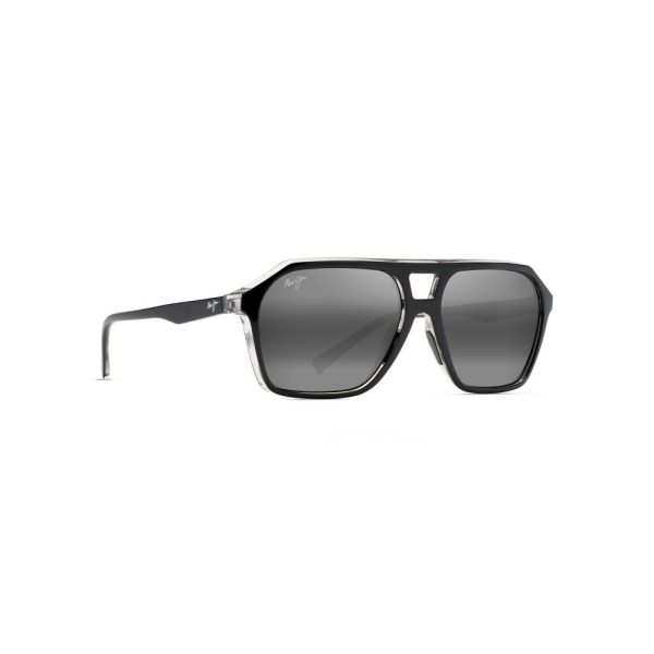 MAUI JIM MJ 880-02 Unisex Sunglasses BLACK - Image 2