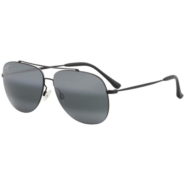 MAUI JIM MJ789-2M Men Sunglasses Matte Black - Image 2