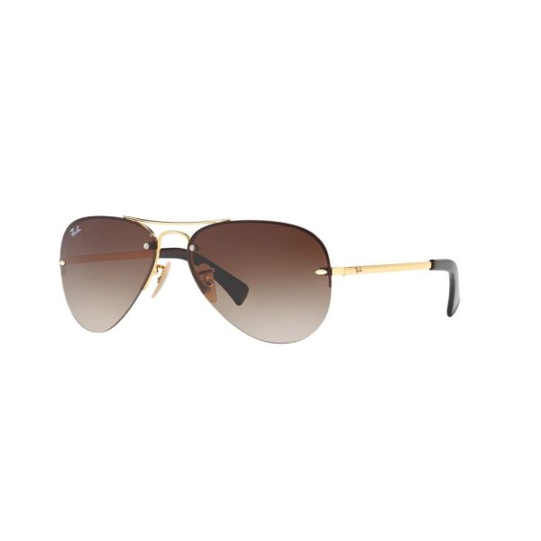 RAYBAN RB3449 001/13 Unisex Sunglasses - Image 2