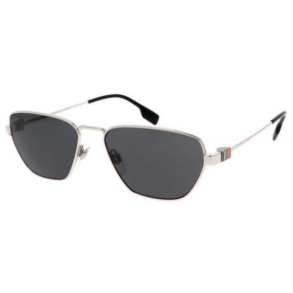 BURBERRY B 3146 1005/87 Men Sunglass Silver - Image 2