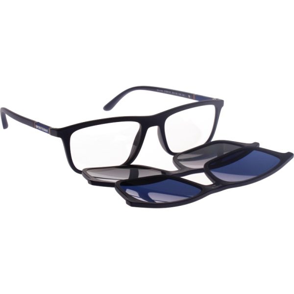 EMPORIO ARMANI EA 4160 5759/1W Men Optical Frame MATTE BLUE - Image 2